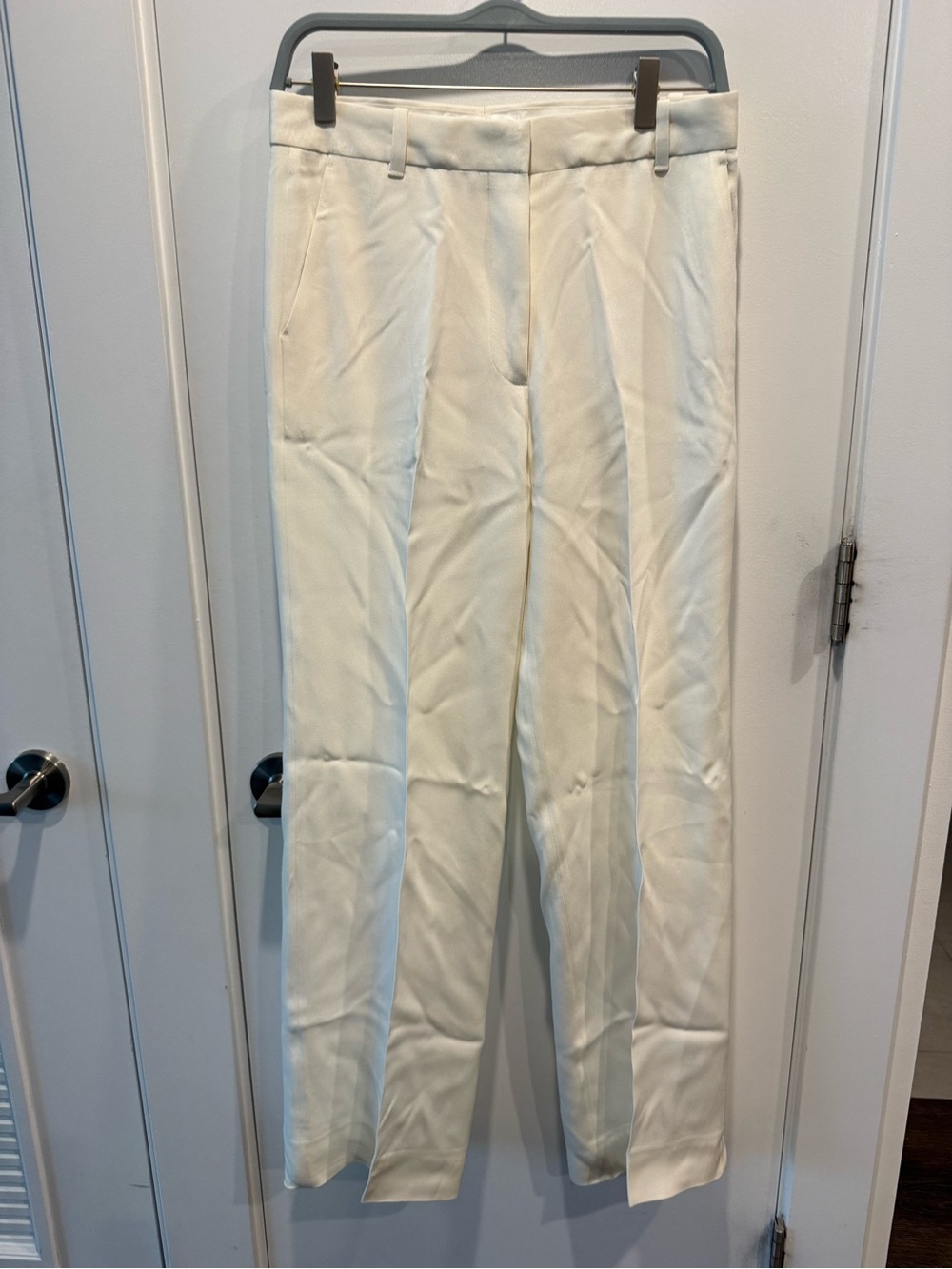 Victoria Beckham Ivory women’s Dress Trousers
